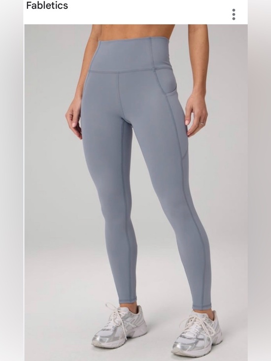 Fabletics Pants - Gray Active Leggings